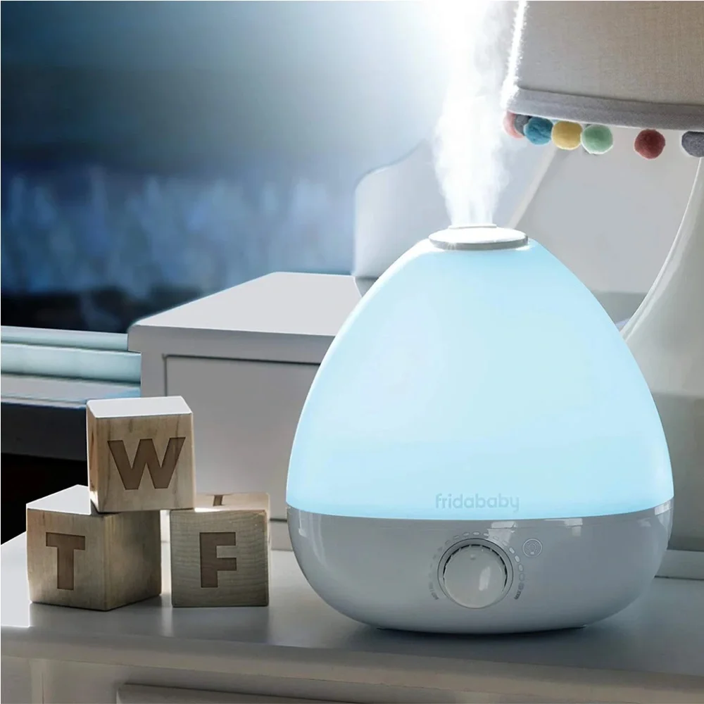 Fridababy 3-in-1 Humidifier with Diffuser and Nightlight - White